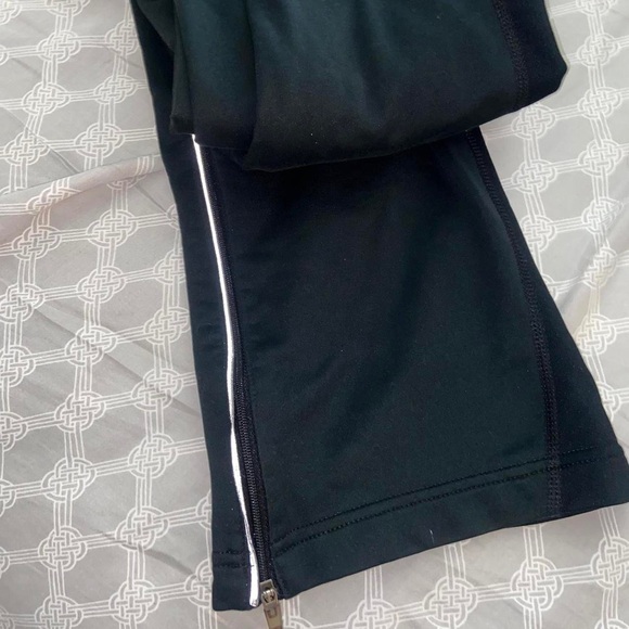 Nike pro fit black yoga track pants active wear bottoms leggings fitness sweats - Picture 10 of 10